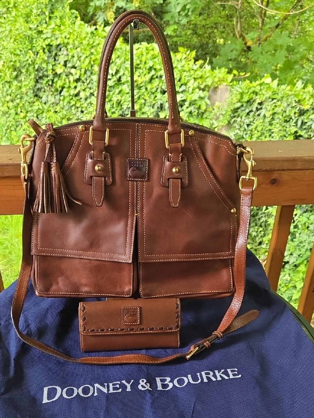 Dooney & Bourke Florentine Clayton Satchel & Wallet